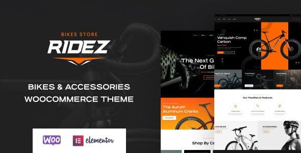 Ridez (v1.0.10) Bike Shop Elementor WordPress Theme