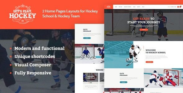 Let’s Play v1.1.9 Hockey School & Sport WordPress Theme
