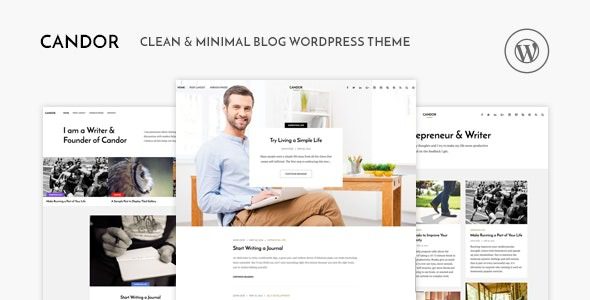 Candor v1.1.5 Responsive WordPress Blog Theme