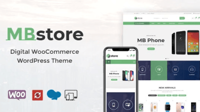MBStore (v2.2) Digital WooCommerce WordPress Theme