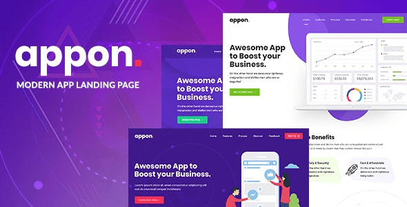 Appon (v1.2.0) App & SaaS Software Theme