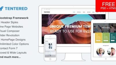 Tentered v2.5 Multi Purpose WordPress Theme