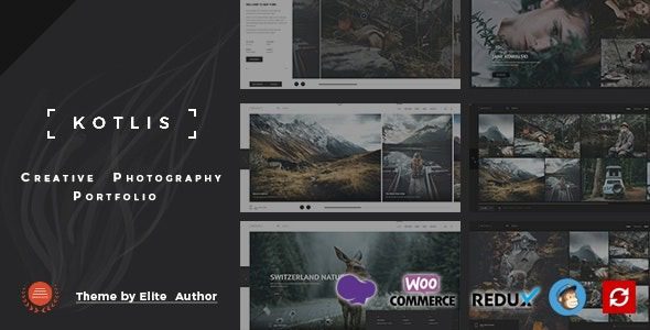 Kotlis v6.7.2 Photography Portfolio WordPress Theme