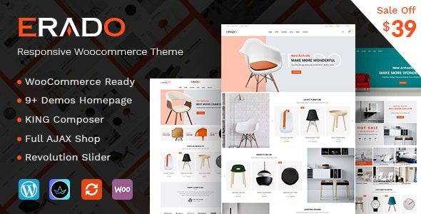 Erado v1.7 eCommerce WordPress Theme