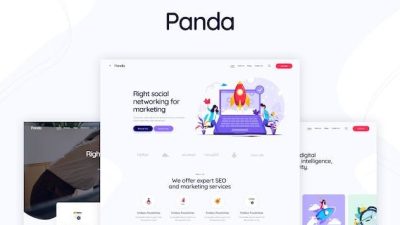 Panda (v1.12) Creative Marketing Agency & SEO WordPress Theme