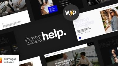 Tax Help (v2.13.0) Finance & Business Accounting Adviser WordPress Theme