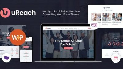 uReach (v1.2.0) Immigration & Relocation Law Consulting WordPress Theme