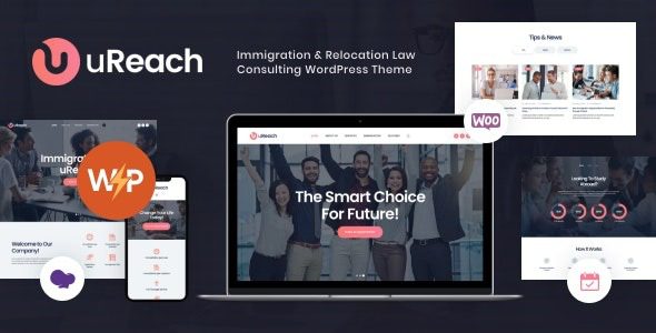 uReach (v1.2.0) Immigration & Relocation Law Consulting WordPress Theme