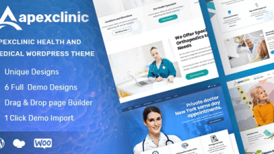 ApexClinic (v1.3.4) Health & Clinic Theme