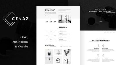 Cezan v1.2.9 Minimal Multipurpose WordPress Theme