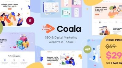 Coala v1.0.0 SEO & Digital Marketing WordPress Theme