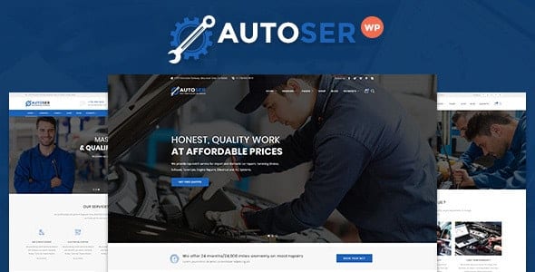 Autoser v1.1.0 Car Repair and Auto Service WordPress Theme