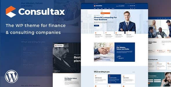 Consultax v1.2.0 Financial & Consulting WordPress Theme