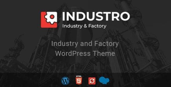 Industro v1.1.1 Industry & Factory WordPress Theme