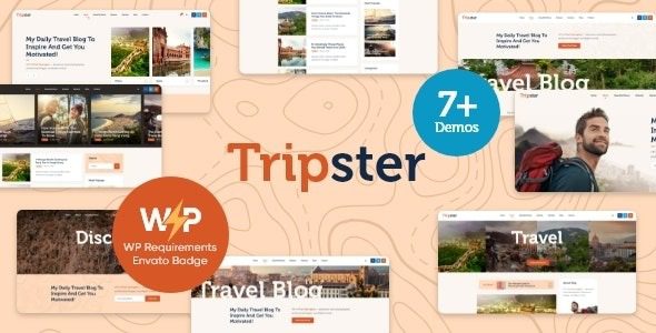 Tripster (v1.0.7) Travel & Lifestyle WordPress Blog