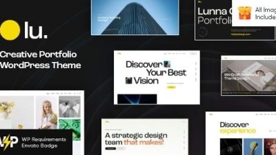 Lunna (v1.8) Creative Portfolio WordPress Theme