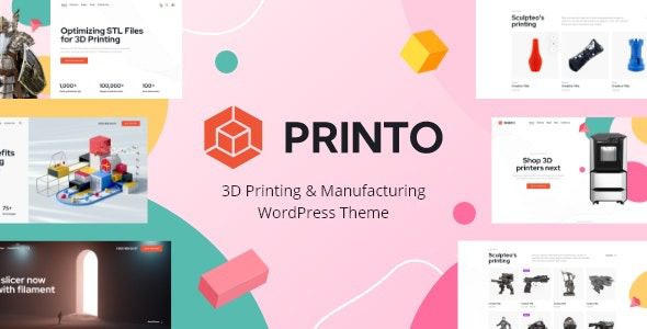 Printo (v1.4.0) – 3D Printing & Manufacturing WordPress Theme