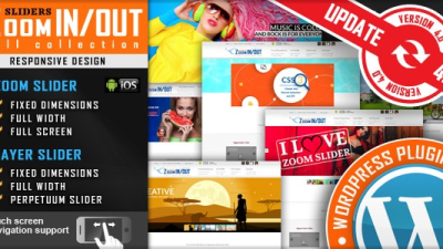 Responsive Zoom InOut Slider (v5.4.4) WordPress Plugin