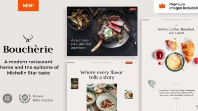 Boucherie (v2.6) Steakhouse Restaurant and Café WordPress Theme