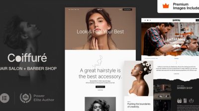 Coiffure (v2.5) Hair Salon & Barber WordPress Theme