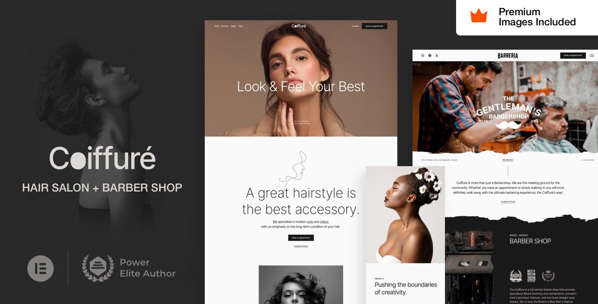 Coiffure (v2.5) Hair Salon & Barber WordPress Theme