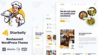 Starbelly (v1.3.2) Restaurant WordPress Theme