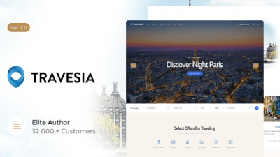 Travesia (v1.1.11) A Travel Agency WordPress Theme