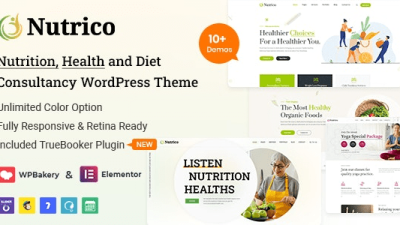Nutricorp (v5.3) Nutrition & Health Creative WordPress Theme