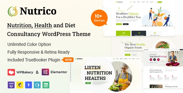 Nutricorp (v5.3) Nutrition & Health Creative WordPress Theme