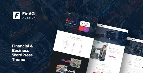 Finag v1.5.0 Creative & Finance Agency WordPress Theme