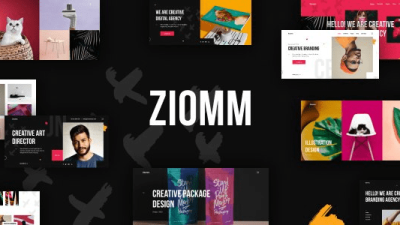 Ziomm (v1.0.4) Creative Agency & Portfolio WordPress Theme