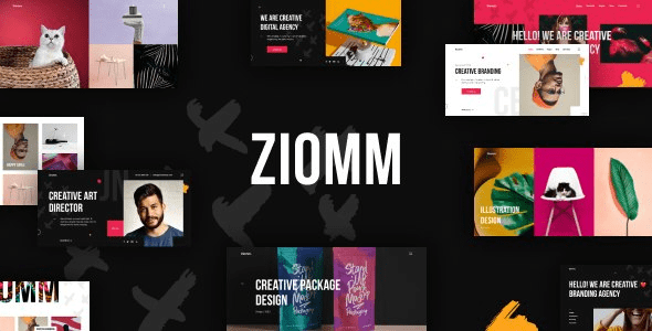 Ziomm (v1.0.4) Creative Agency & Portfolio WordPress Theme