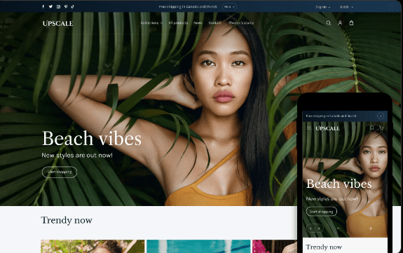 Upscale Shopify Theme主题下载