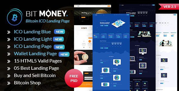 Bit Money模板下载