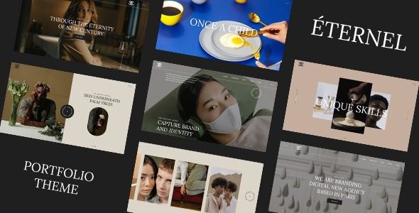 Éternel v1.2.5 Creative Portfolio WordPress Theme