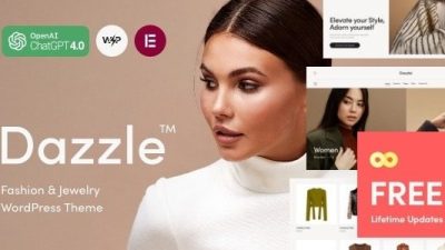 Dazzle v1.0 Fashion & Jewelry WordPress Theme
