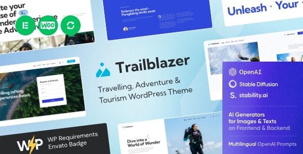 Trailblazer v1.0 Travel Theme + AI