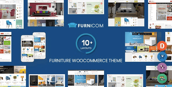 Furnicom v2.0.17 Furniture Store & Interior Design WordPress WooCommerce Theme (Activated)