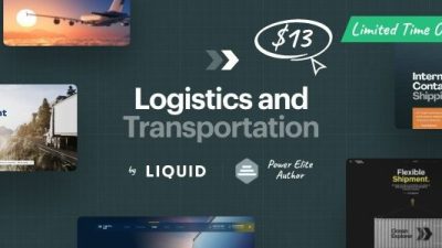LogisticsHub (v1.1) Logistics and Transportation WordPress Theme