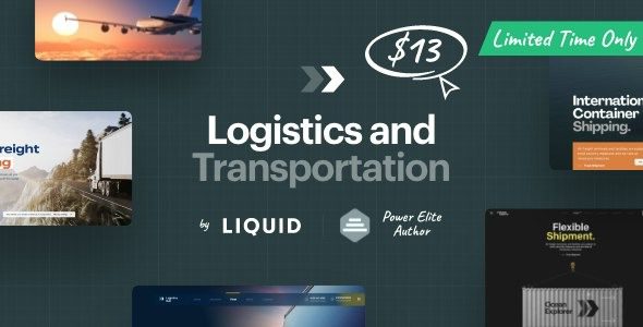 LogisticsHub (v1.1) Logistics and Transportation WordPress Theme