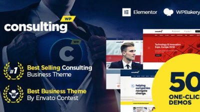 Consulting (v6.5.18) Business, Finance WordPress Theme