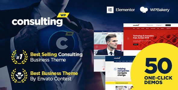 Consulting (v6.5.18) Business, Finance WordPress Theme
