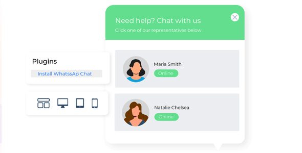 WhatsApp Chat (WP Social Chat) for WordPress插件下载