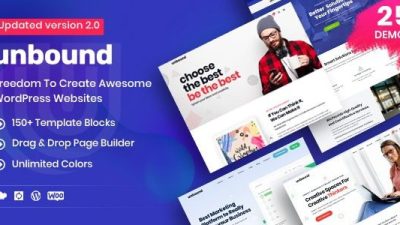 Unbound v2.2.2 Business Agency Multipurpose Theme
