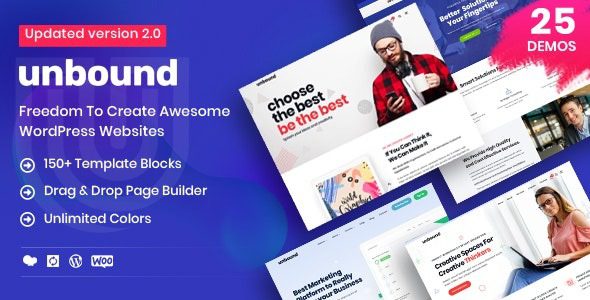 Unbound v2.2.2 Business Agency Multipurpose Theme