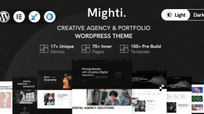 Mighti v1.0.4 Creative Agency & Portfolio WordPress Theme