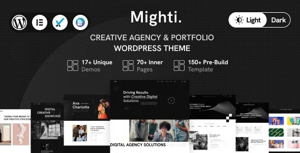 Mighti v1.0.4 Creative Agency & Portfolio WordPress Theme