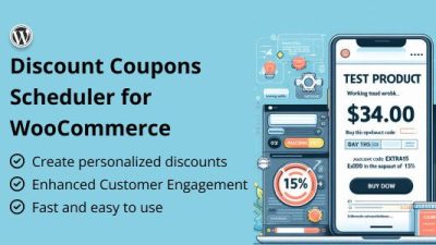 Discount Coupons Scheduler for WooCommerce插件下载