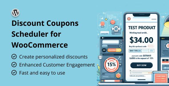 Discount Coupons Scheduler for WooCommerce插件下载