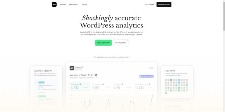 AnalyticsWP v1.5.1 #1 WordPress Analytics Plugin